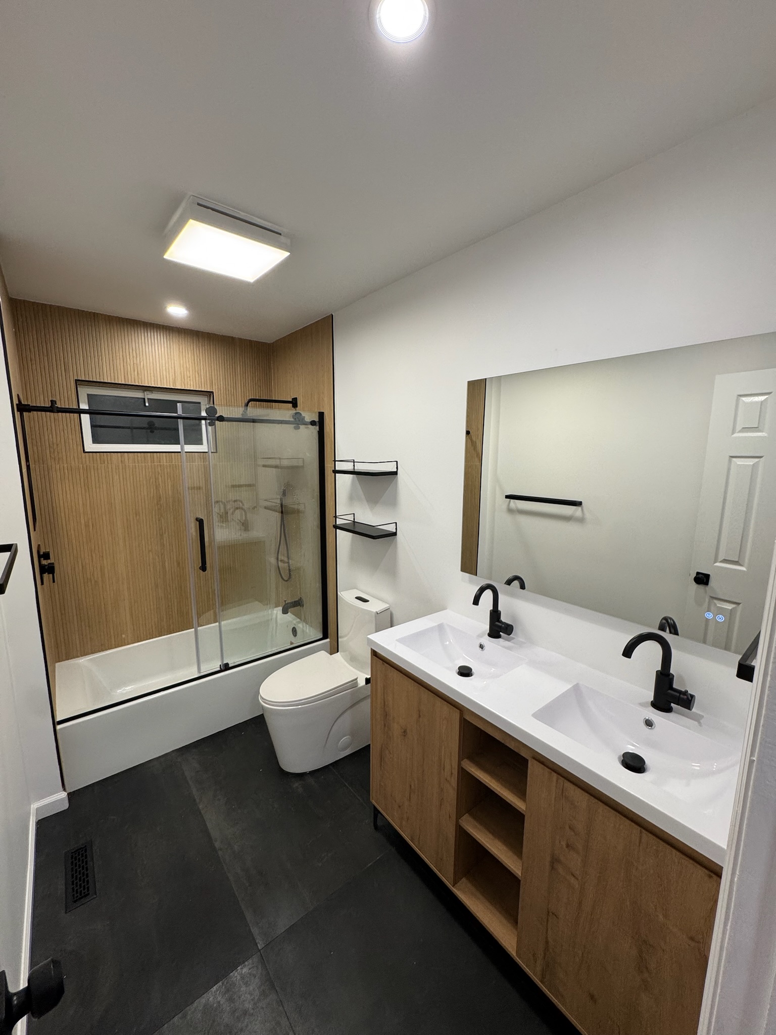 Contemporary Guest Bath — Photo 1